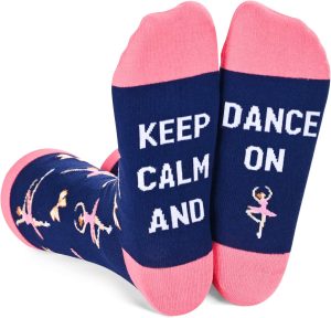 Dance Socks With Funny Saying