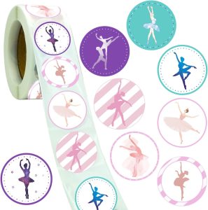 500 PCS Ballet Dance Themed Stickers